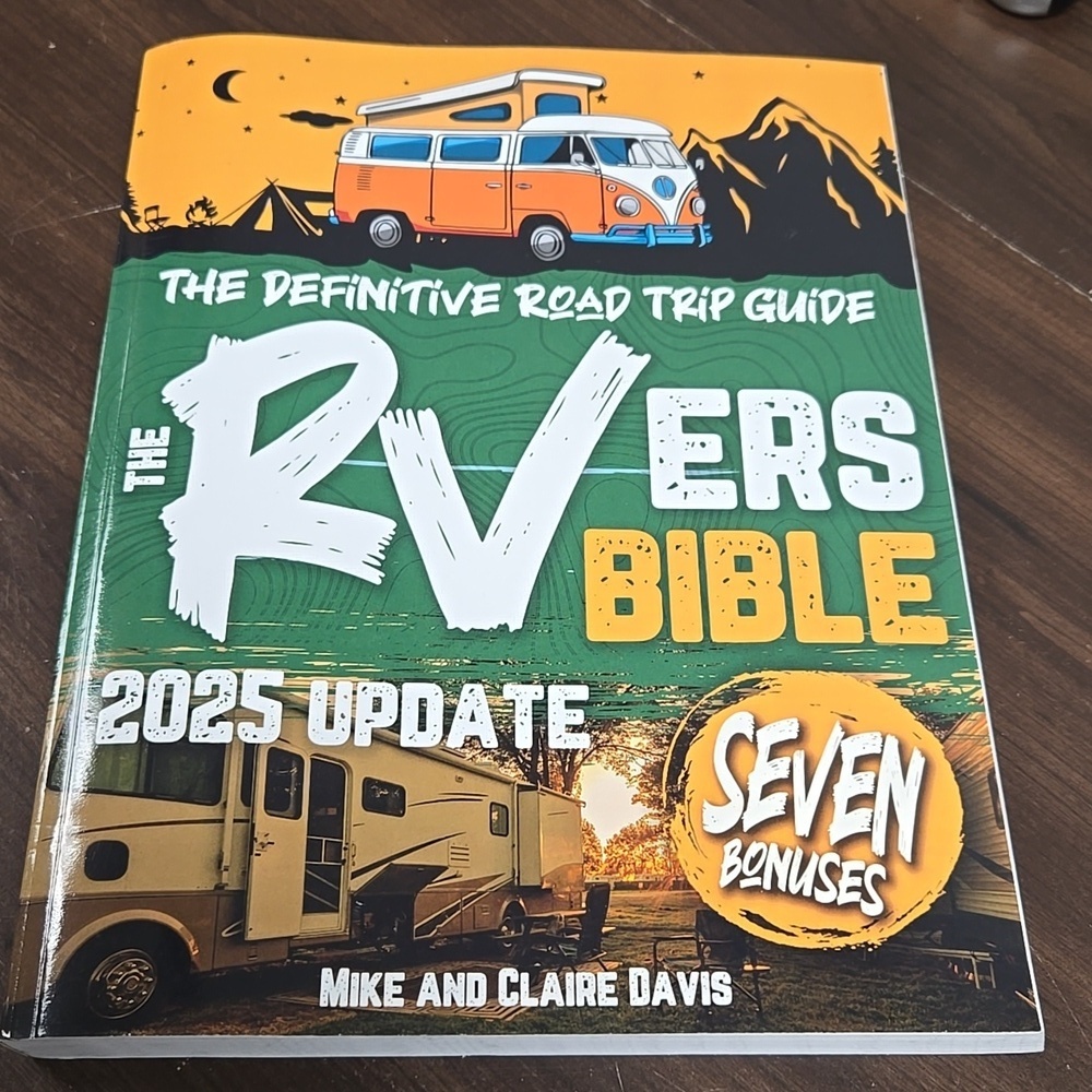 The RVers Bible 2025 Paperback Book
